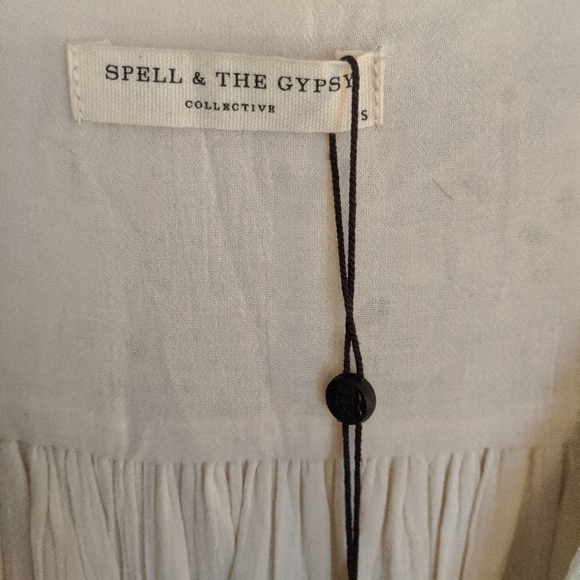 BNWT Spell & The Gypsy Imogen Embroidered Gown, sm - Picture 7 of 7